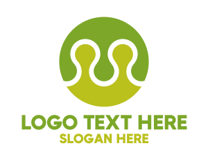 Circle - Circle Green Puzzle logo design