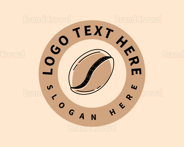 Coffee Bean Business Logo