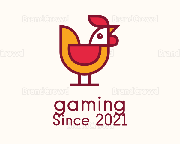 Rooster Poultry Bird Logo