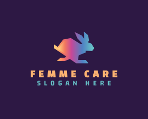 Rabbit Pet Care logo design