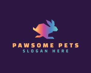 Rabbit Pet Care logo design