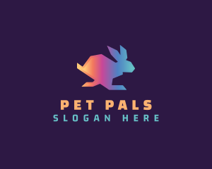 Rabbit Pet Care logo design