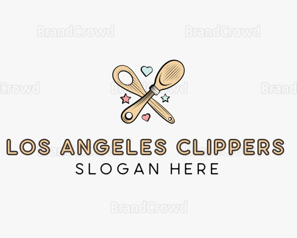 Spatula Baking Sweets Logo