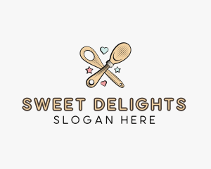 Baking - Spatula Baking Sweets logo design