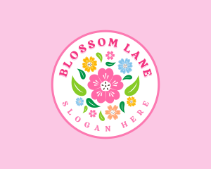 Flower Bloom Wellness logo design