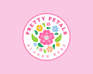 Flower Bloom Wellness logo design