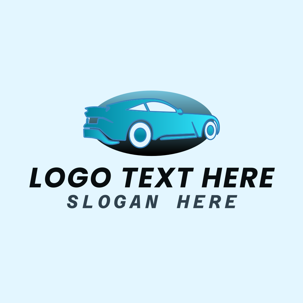 Blue Car Oval Logo | BrandCrowd Logo Maker