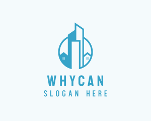 Urban Condominium Skyscraper Logo