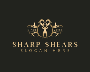 Shears - Classy Scissors Shears logo design