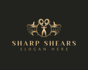 Classy Scissors Shears logo design