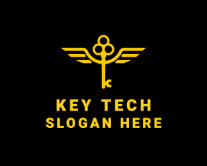 Transportation Security Key logo design