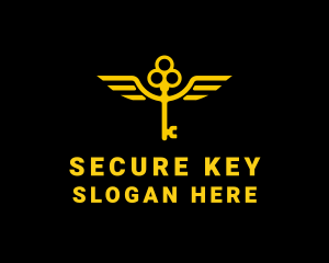 Transportation Security Key logo design