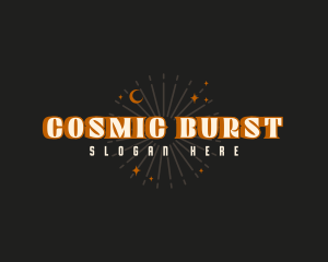 Cosmic Spiritual Star logo design