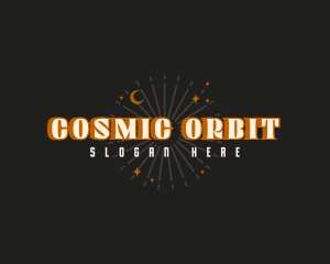 Cosmic Spiritual Star logo design