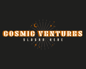 Cosmic Spiritual Star logo design