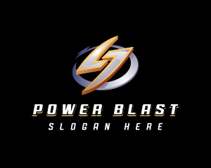 Thunderbolt Electric Power logo design