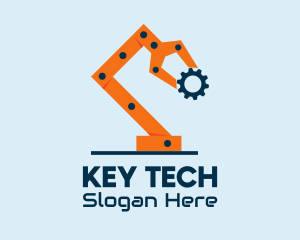 Tech Robotic Arm logo design