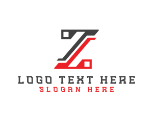 Programming - Electronics Circuit Letter Z logo design