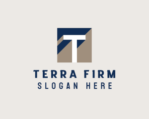 Business Firm Letter T logo design