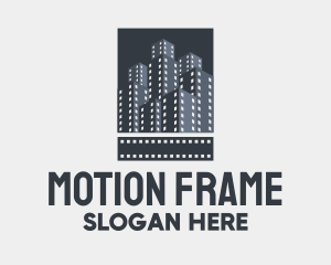 Film Tower Buildings  logo design