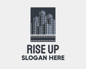 Film Tower Buildings  logo design