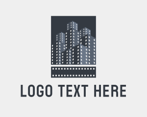 Tower - Film Tower Buildings logo design