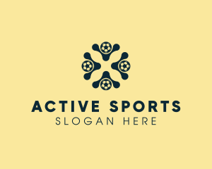 Soccer Sports Club  logo design