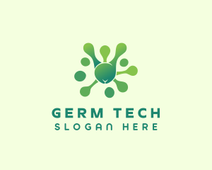 Genetic Virus Laboratory logo design