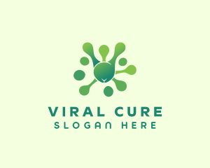 Disease - Genetic Virus Laboratory logo design