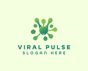 Virus - Genetic Virus Laboratory logo design