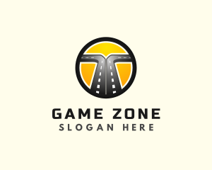 Road - Logistics Road Highway logo design