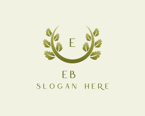 Elegant Vine Foliage logo design