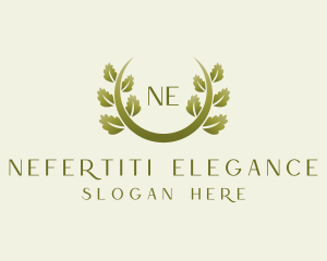 Elegant Vine Foliage logo design