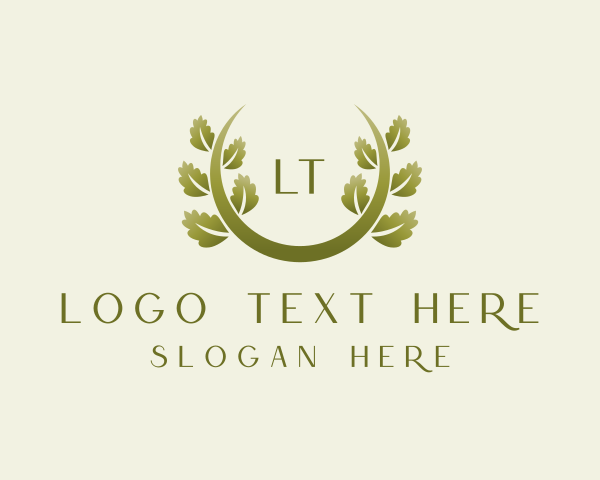 Environmental - Elegant Vine Foliage logo design