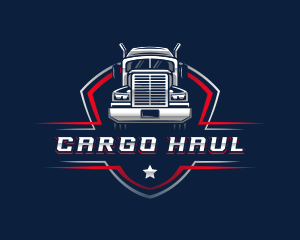 Truck Transport Express logo design