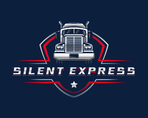 Truck Transport Express logo design