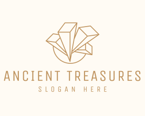 Crystal Gem Jewelry logo design