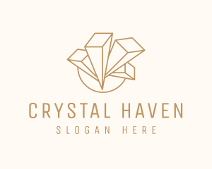 Crystal Gem Jewelry logo design