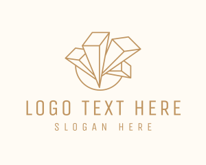 Aura - Crystal Gem Jewelry logo design