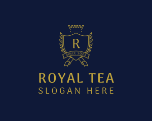 Royal Crown Shield logo design