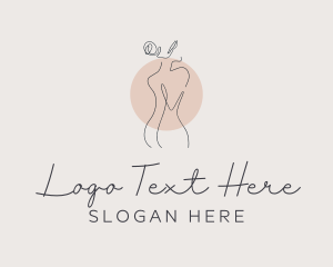 Nude Female Body  Logo