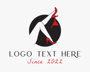 Stiletto - Erotic Woman Lingerie logo design