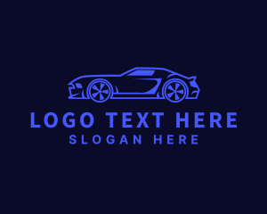 Driving - Racing Car Automobile logo design