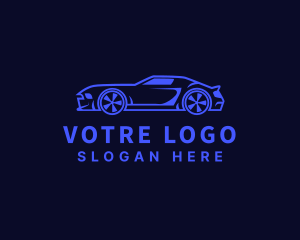 Racing Car Automobile  Logo