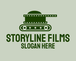 Documentary - War Tank Film logo design