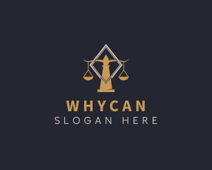 Legal Advice - Supreme Court Scale logo design