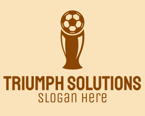 Winner - Soccer Trophy Cup logo design