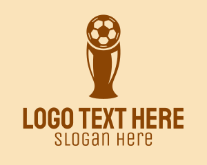 Winner - Soccer Trophy Cup logo design