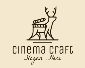 Filmmaking - Deer Nature Documentary logo design