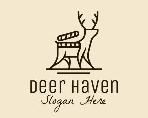 Deer Nature Documentary logo design